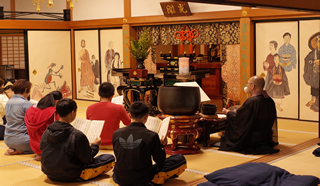 松本市神宮寺坐禅会②